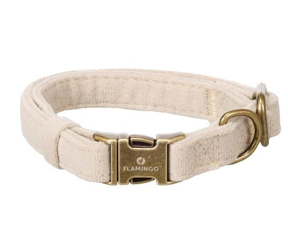 Hondenhalsband Janka 20-35 cm x 1 cm — Beige