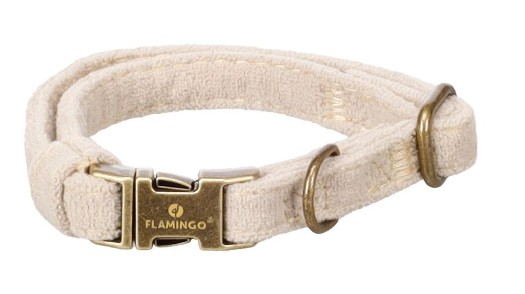 Hondenhalsband Janka 20-35 cm x 1 cm — Beige