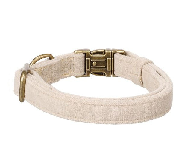 Hondenhalsband Janka 20-35 cm x 1 cm — Beige