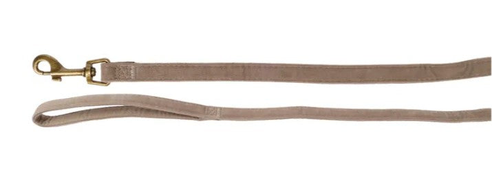 Hondenriem Janka 130 cm x 1,5 cm — Taupe