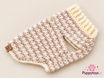 MySweety Hundepullover Shiny in pink — Rückenlänge 18 cm