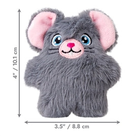 KONG Snuzzles Muis — Grijs