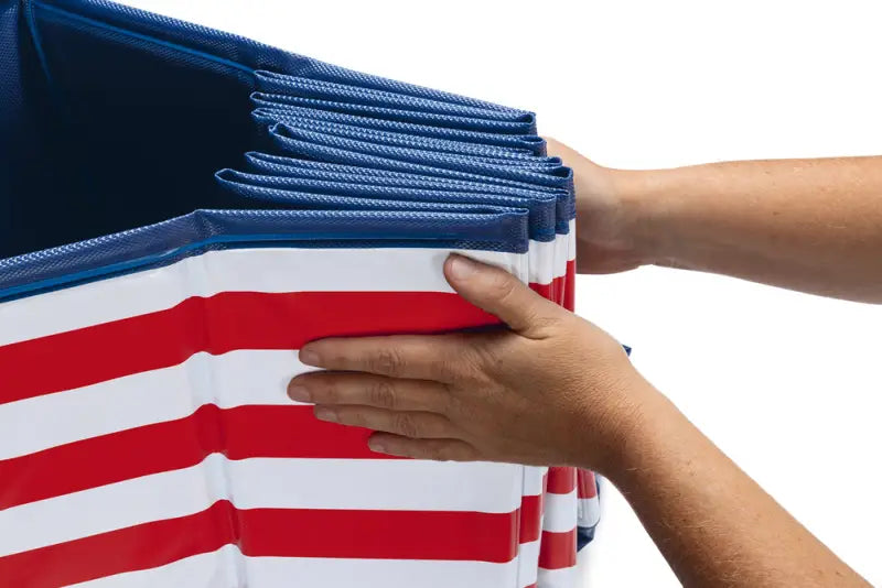 Beeztees Doggy Dip Hondenzwembad — Rood / Wit