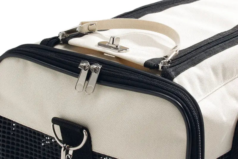 Beeztees Draagbare Katten Reistas 43x25x27 cm — Blauw / Crème - Kattentas