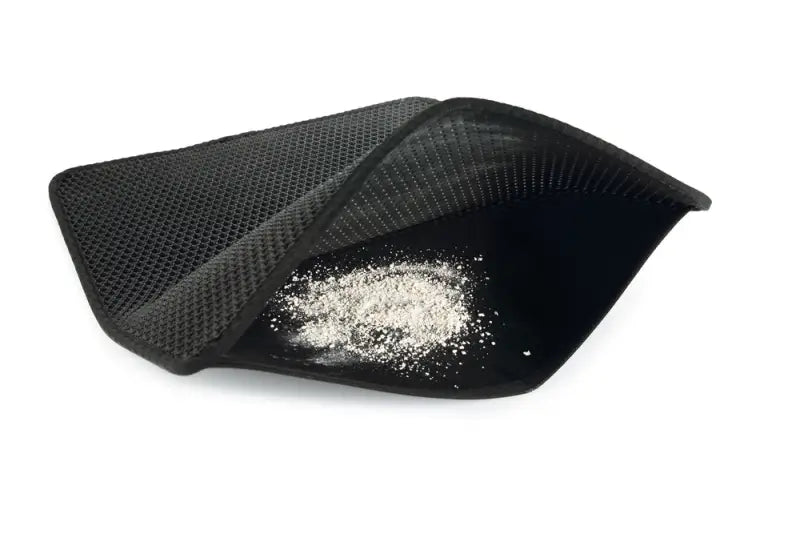 Beeztees Dubbele Kattenbakmat 60x50 cm — Zwart