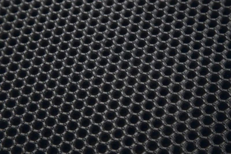 Beeztees Dubbele Kattenbakmat 60x50 cm — Zwart