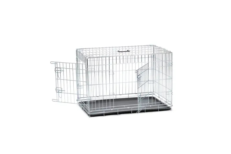 Beeztees Hondenbench verzinkt L 91x61x66 cm - VERVOERSBOX