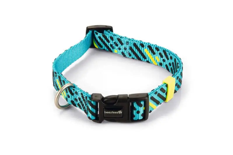 Beeztees Hondenhalsband Memphis lichtblauw 35-50 cm