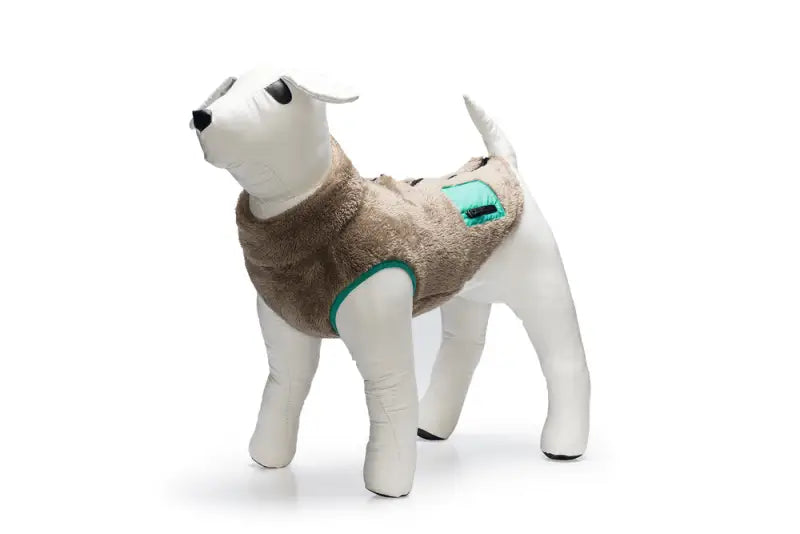 Beeztees Hondenjas Teddy — Taupe - Hondenkleding