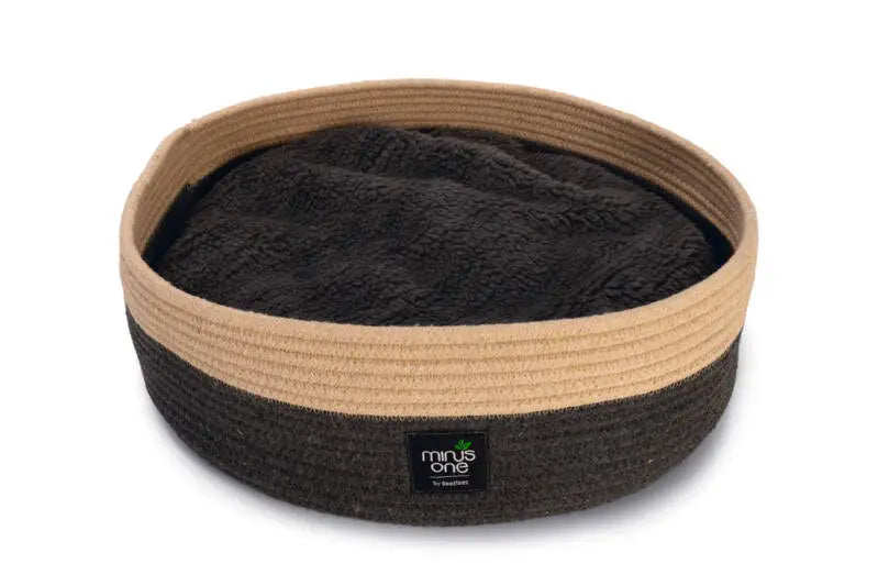 Beeztees Kattenmand Minus One Xana donkergrijs/bruin 45 cm — Grijs