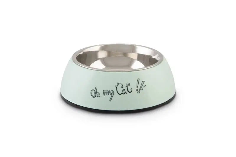 Beeztees Kattenvoerbak Oh My Cat mint 14 cm - 160 ml