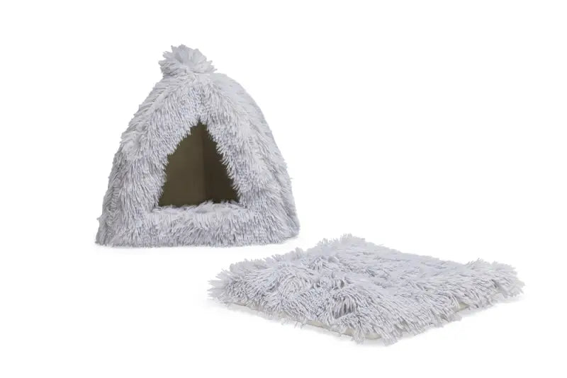 Beeztees Kitten Cave Cosmo — Grijs - BEDDEN/MANDEN/KUSSENS