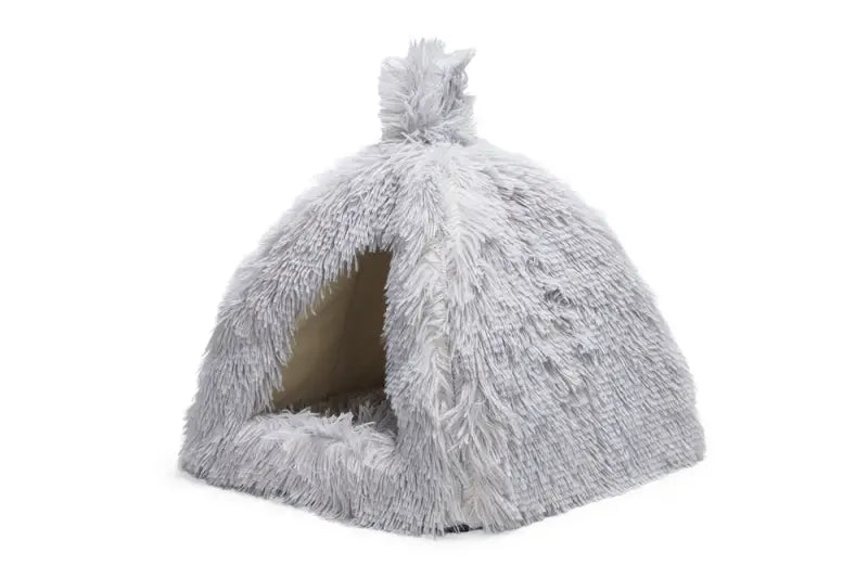 Beeztees Kitten Cave Cosmo — Grijs - BEDDEN/MANDEN/KUSSENS