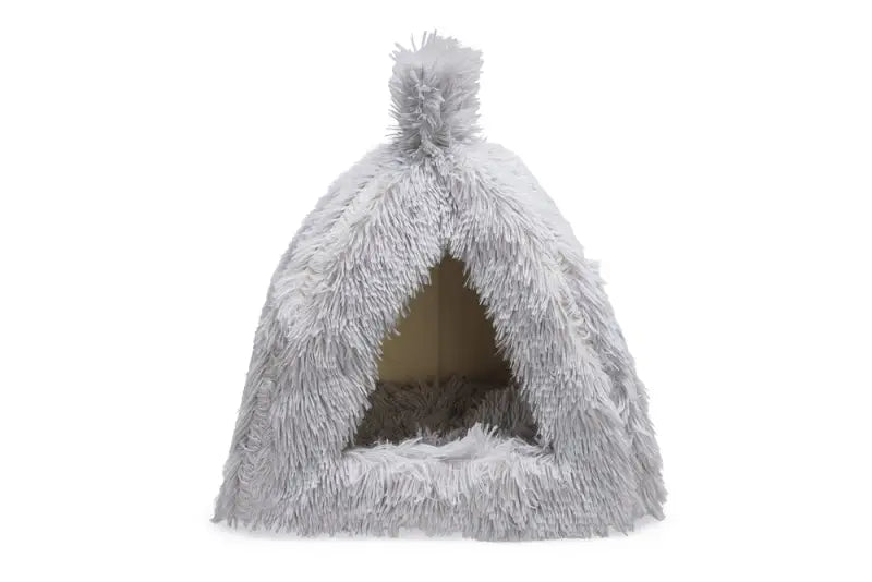 Beeztees Kitten Cave Cosmo — Grijs - BEDDEN/MANDEN/KUSSENS