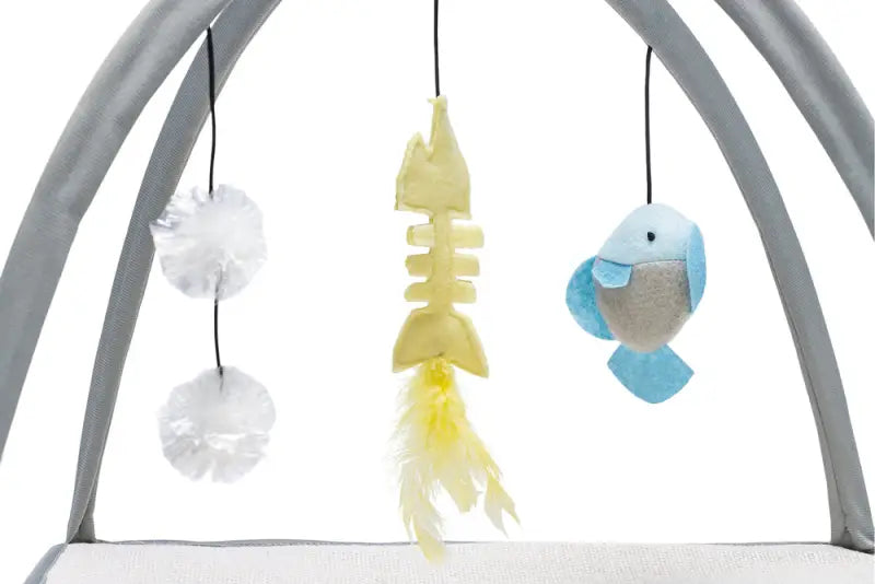 Beeztees Kitten Speelkleed Xabia grijs 40x40x33 cm