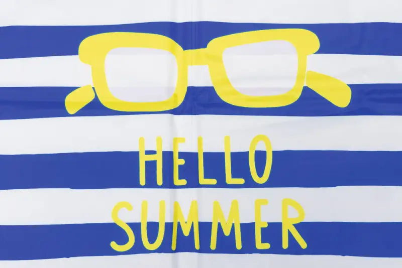 Beeztees Koelmat Hello Summer 90x50 cm — Blauw / Wit