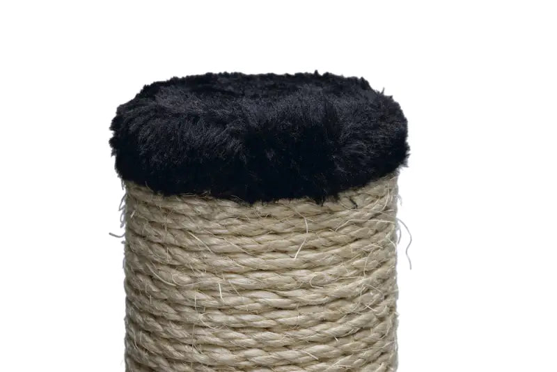 Beeztees Krabpaal Gina 34x34x60 cm — Zwart - Krabpaal