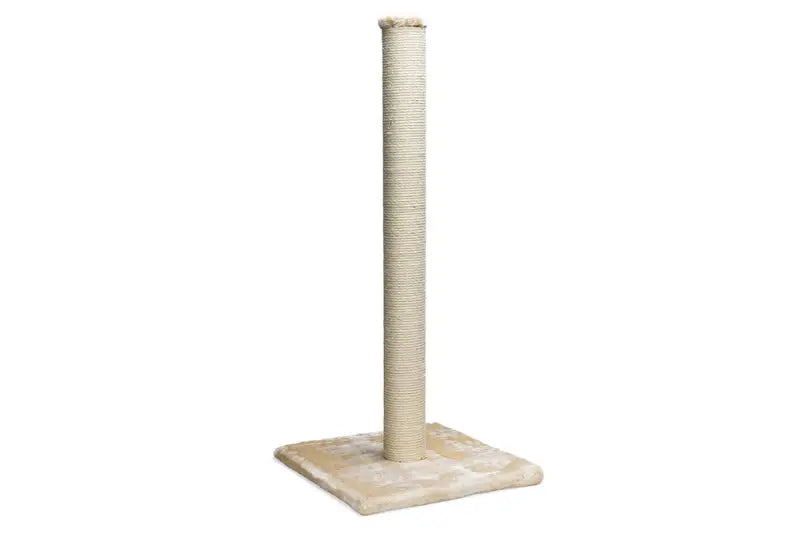 Beeztees Krabpaal Gina XL 40x40x90 cm — Beige - Krabpaal