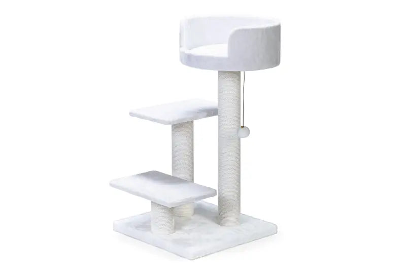 Beeztees Krabpaal Serpa Figo 50x50x92 cm — Wit
