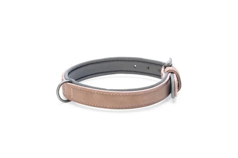 Beeztees Kunstleer Hondenhalsband Balacron Ax roze 36-44x20 mm