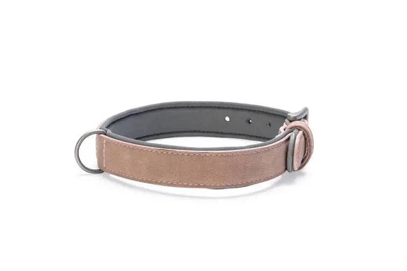 Beeztees Kunstleer Hondenhalsband Balacron Ax roze 38-48x25 mm