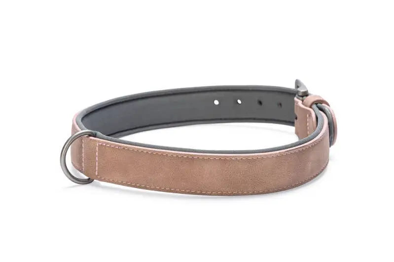 Beeztees Kunstleer Hondenhalsband Balacron Ax roze 52-62x30 mm