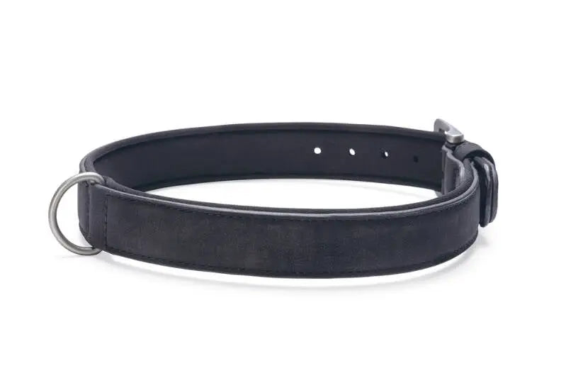 Beeztees Kunstleer Hondenhalsband Balacron Ax zwart 52-62x30 mm