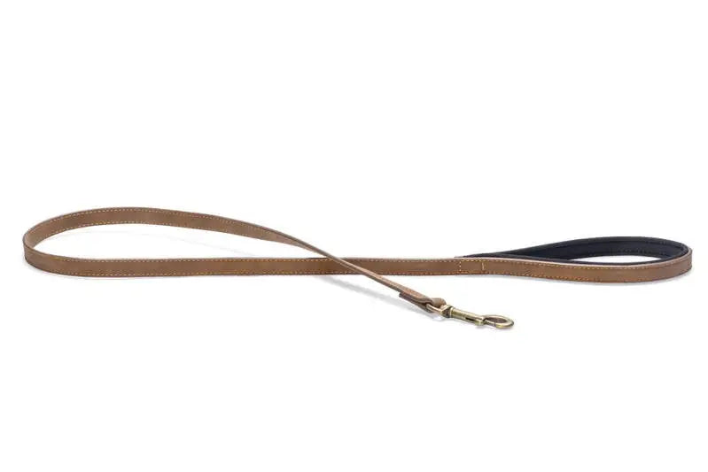 Beeztees Kunstleer Hondenriem Balacron Ax bruin 100x15 mm — 100 cm x 15 mm