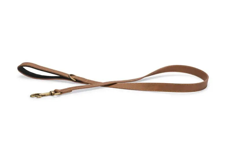 Beeztees Kunstleer Hondenriem Balacron Ax bruin 130x25 mm — 130 cm x 25 mm