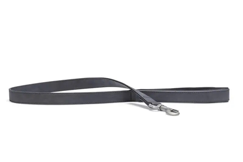 Beeztees Kunstleer Hondenriem Balacron Ax zwart 100x25 mm — 100 cm x 25 mm