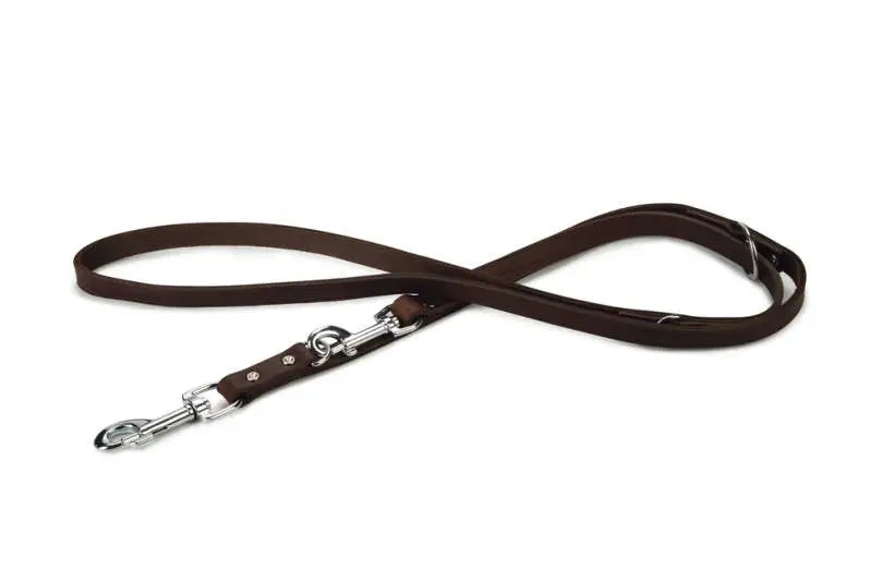 Beeztees Leren Trainingslijn bruin 200x18 mm