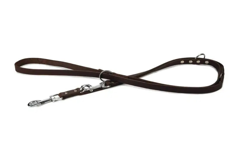 Beeztees Leren Trainingslijn bruin 240x18 mm