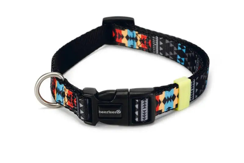 Beeztees nylon Hondenhalsband Mucadi 35-50x20