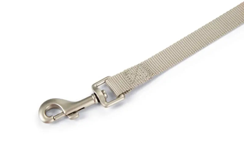 Beeztees nylon Hondenriem Uni — Lichtgrijs - HALSBANDEN/LIJNEN NYLON