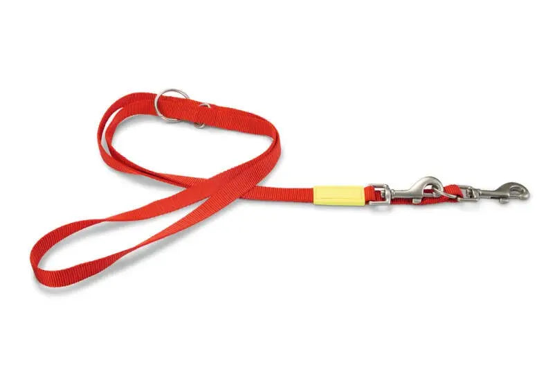 Beeztees nylon Hondenriem Uni rood 200x20 — 200 cm x 20 mm