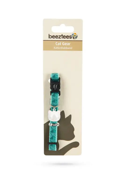 Beeztees nylon Kattenhalsbandje Geo — Groen - HALSBANDEN/LIJNEN NYLON