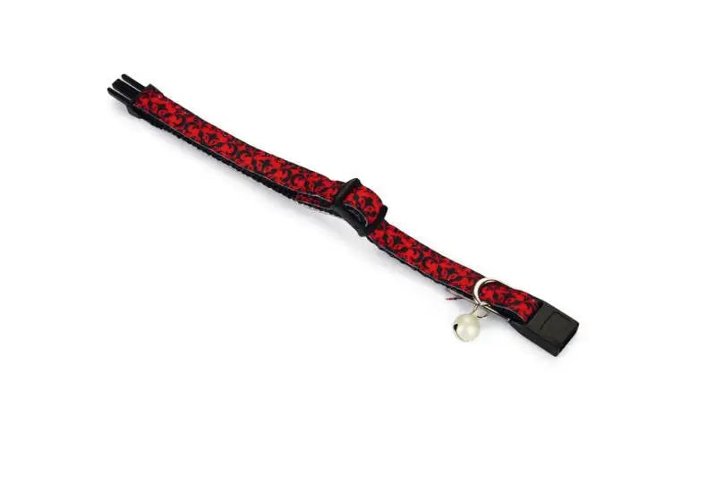 Beeztees Nylon Kittenhalsbandje Mystic rood — Rood
