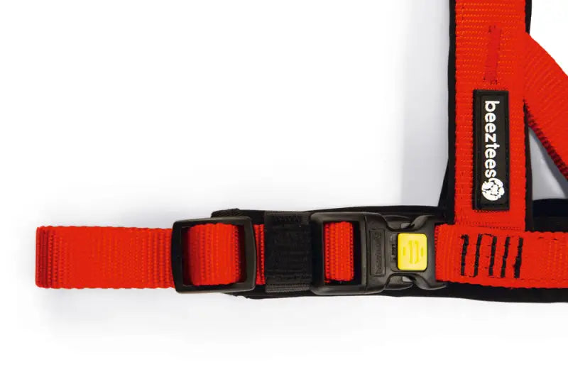 Beeztees Nylon Premium Comfort Hondentuig Parinca 32-42 cm — Rood