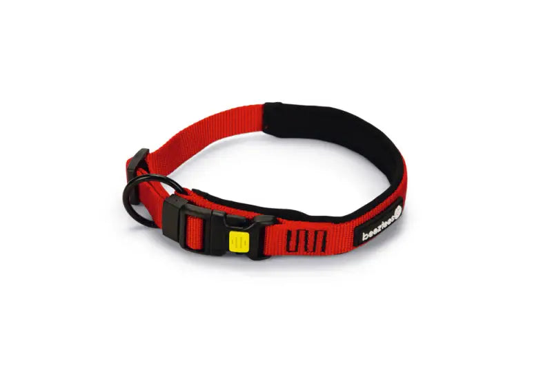 Beeztees Nylon Premium Hondenhalsband Parinca 35-40 cm — Rood