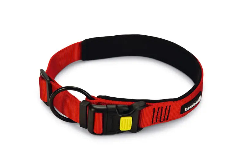 Beeztees Nylon Premium Hondenhalsband Parinca 55-60 cm — Rood