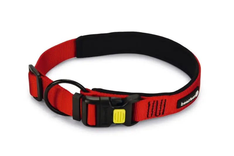 Beeztees Nylon Premium Hondenhalsband Parinca 60-65 cm — Rood