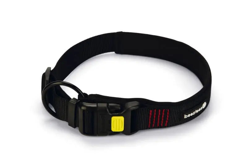 Beeztees Nylon Premium Hondenhalsband Parinca 60-65 cm — Zwart