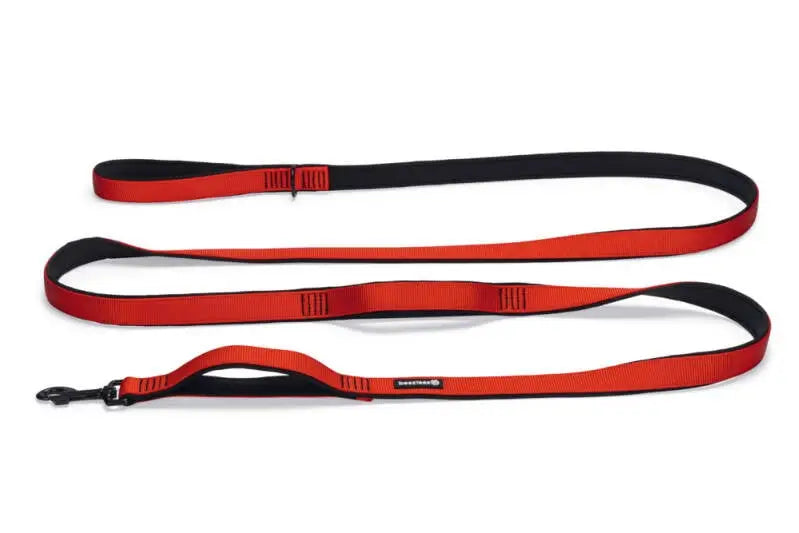 Beeztees Nylon Premium Hondenriem Parinca 300x25 — 300 cm x 25 mm — Rood