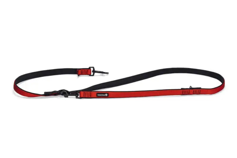 Beeztees Nylon Premium Hondenriem Parinca rood 200x20 — 200 cm x 20 mm