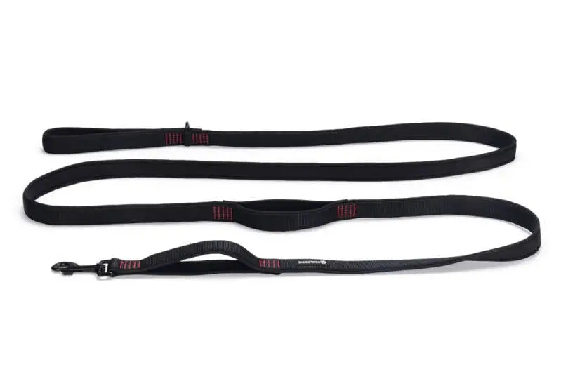 Beeztees Nylon Premium Hondenriem Parinca zwart 300x25 — 300 cm x 25 mm