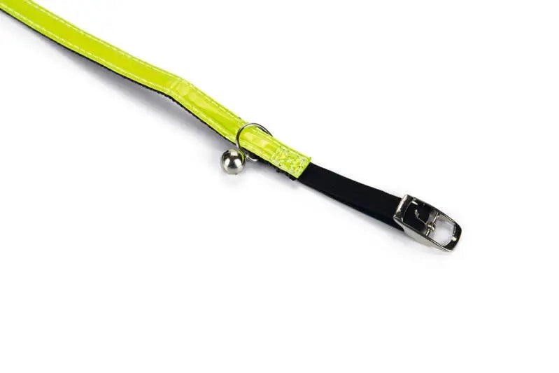 Beeztees Nylon Reflecterend Katenhalsbandje — Geel