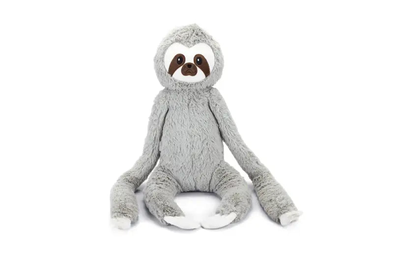 Beeztees Pluche Jungle Luiaard Mees XL grijs 80 cm
