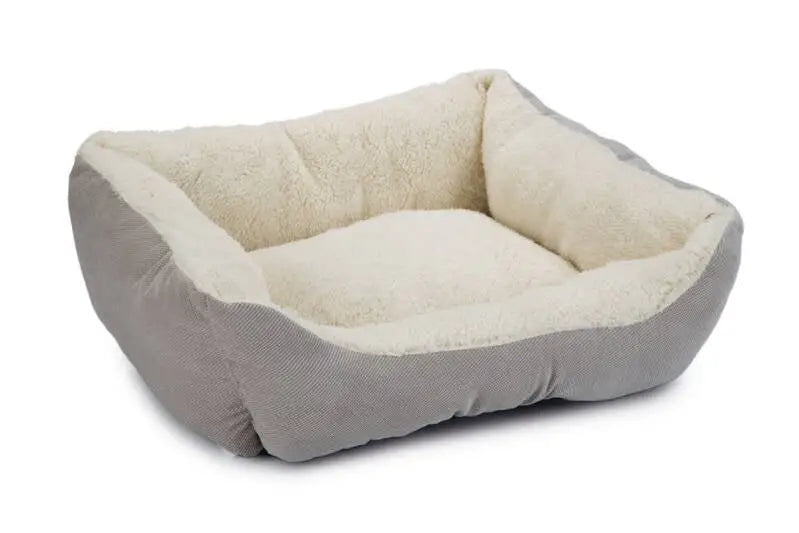 Beeztees Pluche Kattenmand Mogina 45x37x18 cm — Grijs