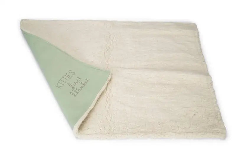 Beeztees Pluche Kitten Deken Tilou 70x50x2 cm — Groen