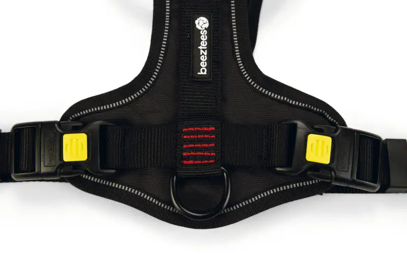 Beeztees Premium Comfort Y-Hondentuig Parinca 80-95 cm — Zwart